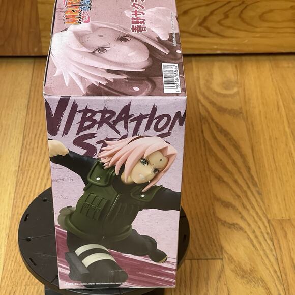 Sakura Haruno II Vibration Stars Figure Naruto Shippuden Statue Banpresto Bandai - Picture 4 of 5